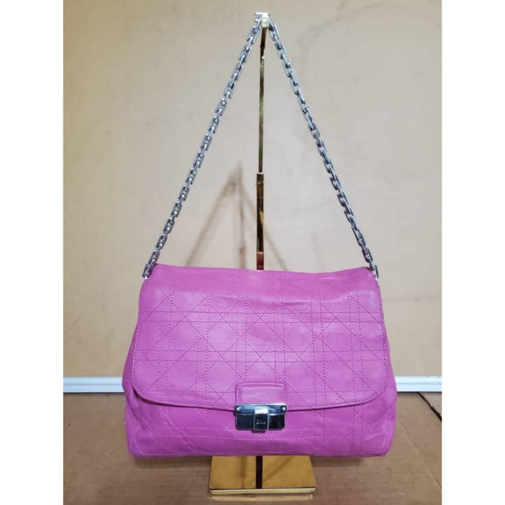 Authentic Christian Dior Diorling pink Shoulder Bag - Picture 1 of 10